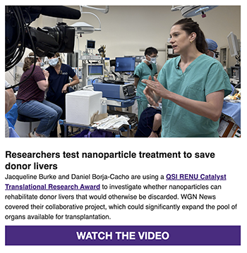 A portion of the QSI RENU October 2026 newsletter