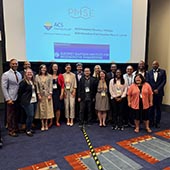 Attendees pose together at the Rock Stars of Regenerative Engineering event at the ACS 2025 Fall Meeting